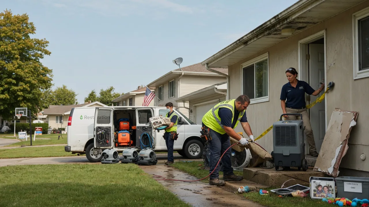 Water Damage Restoration in Clay, WV near me